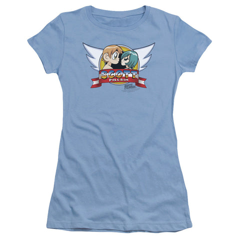 Juniors Sheer Cap Sleeve