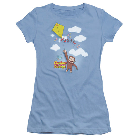 Juniors Sheer Cap Sleeve