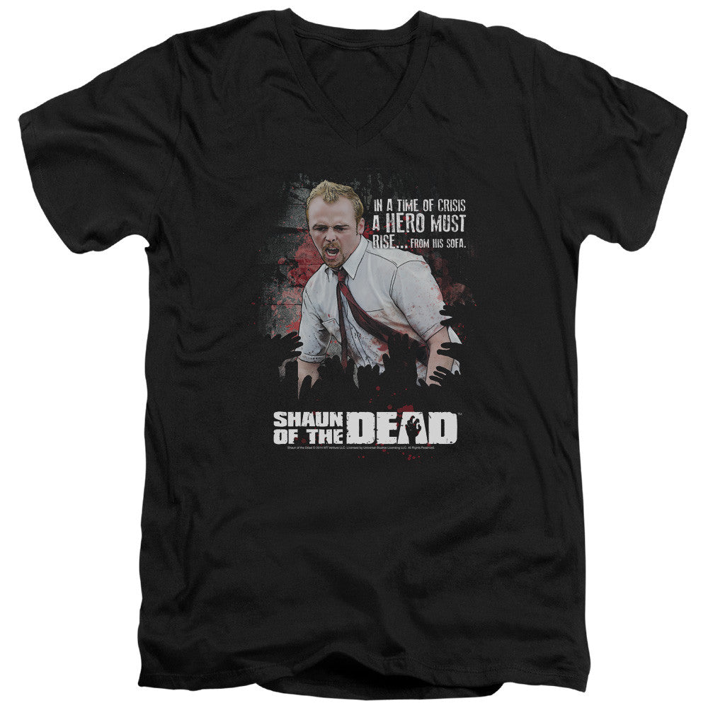 Adult Slim Fit V Neck