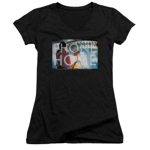 Juniors Sheer Cap Sleeve V-Neck