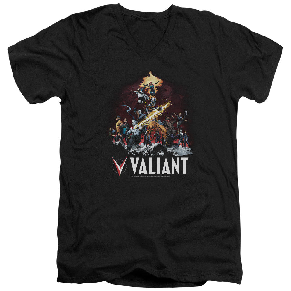 Adult Slim Fit V Neck