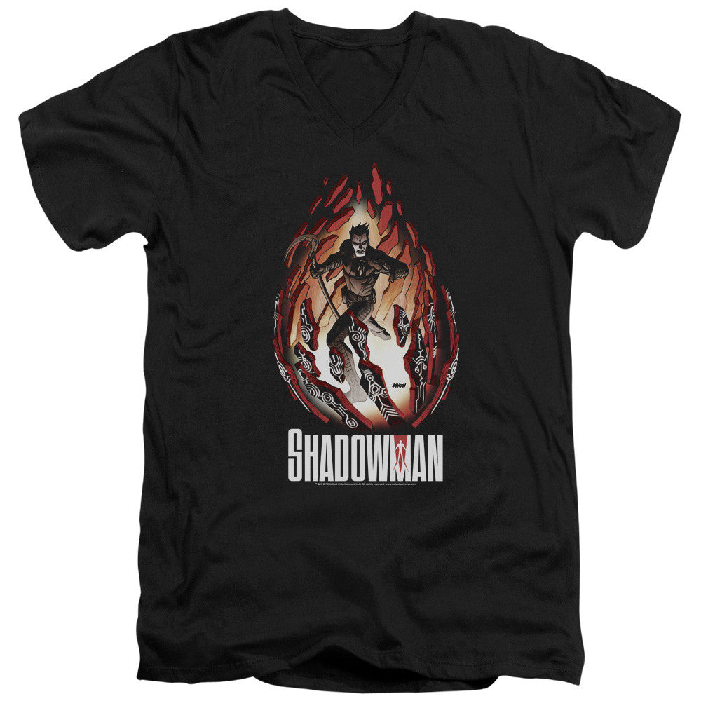 Adult Slim Fit V Neck