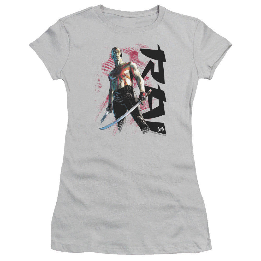 Juniors Sheer Cap Sleeve