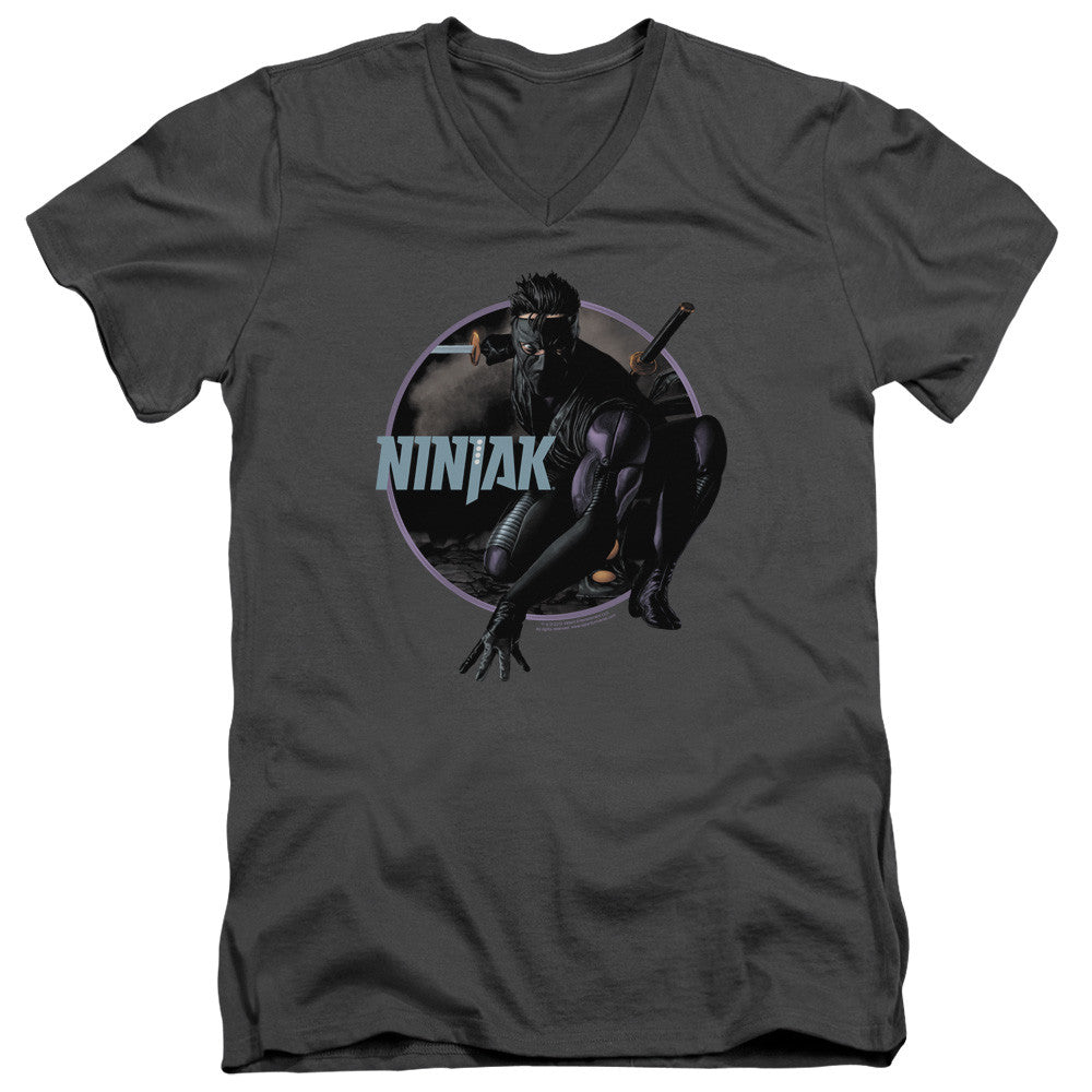 Adult Slim Fit V Neck