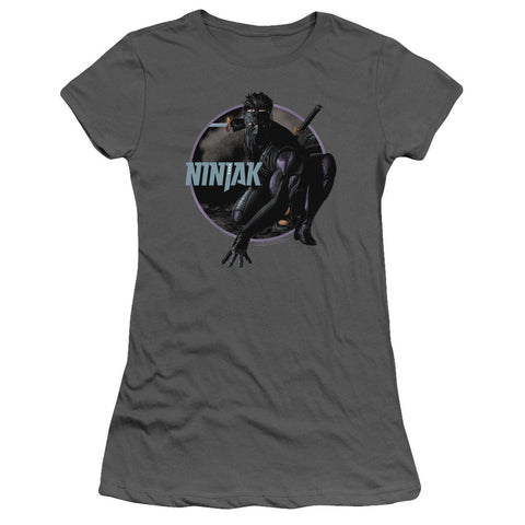 Juniors Sheer Cap Sleeve