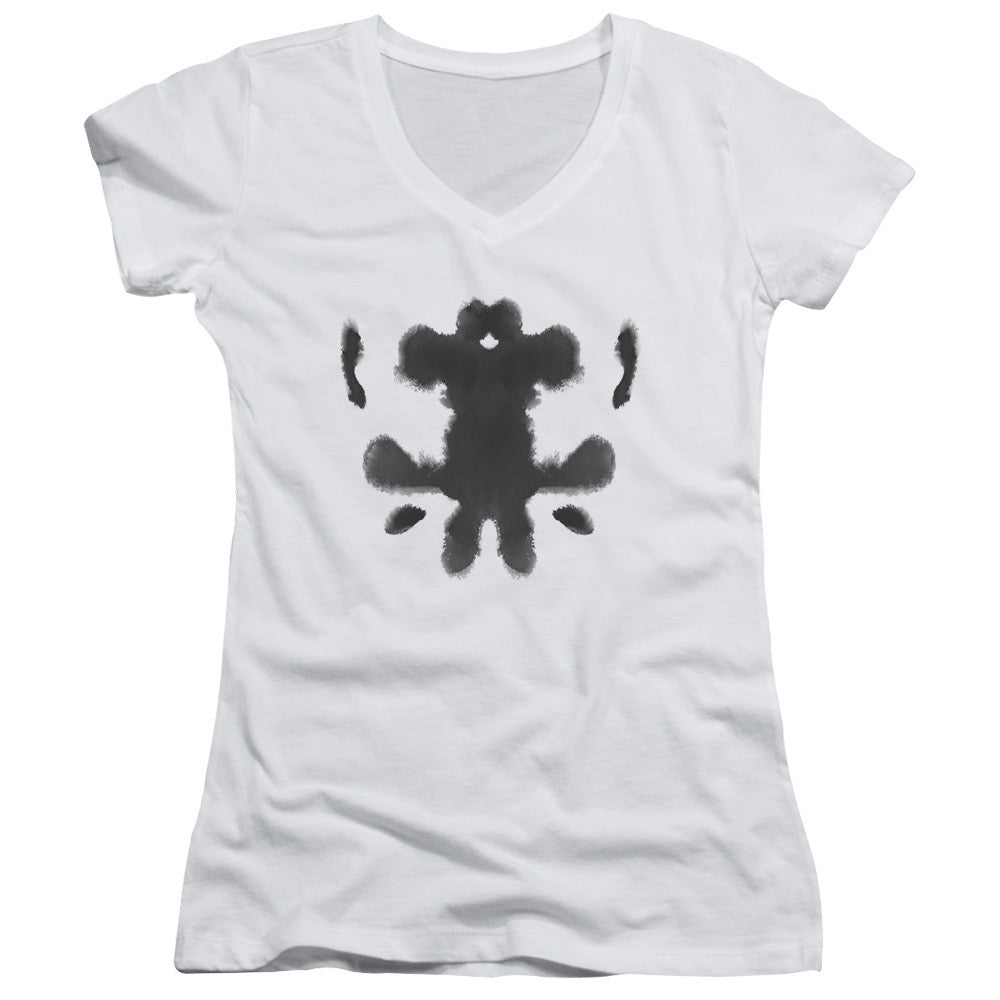 Juniors Sheer Cap Sleeve V-Neck