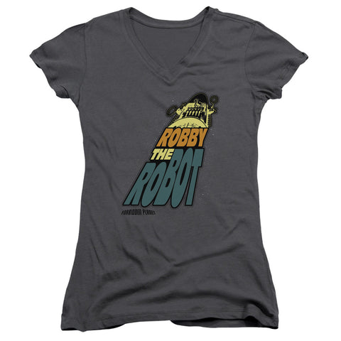 Juniors Sheer Cap Sleeve V-Neck