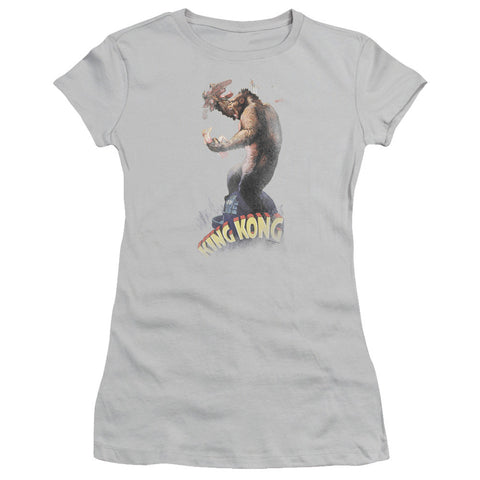 Juniors Sheer Cap Sleeve