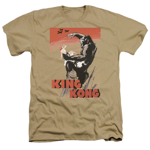 Adult Regular Fit Heather Short Sleeve