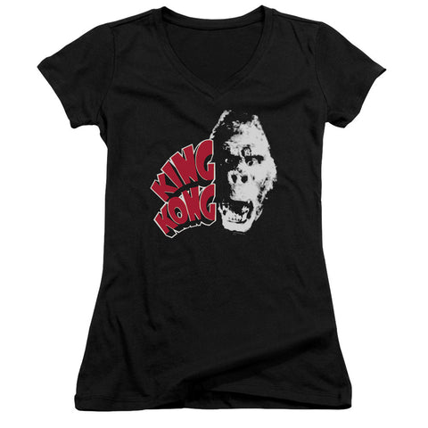 Juniors Sheer Cap Sleeve V-Neck