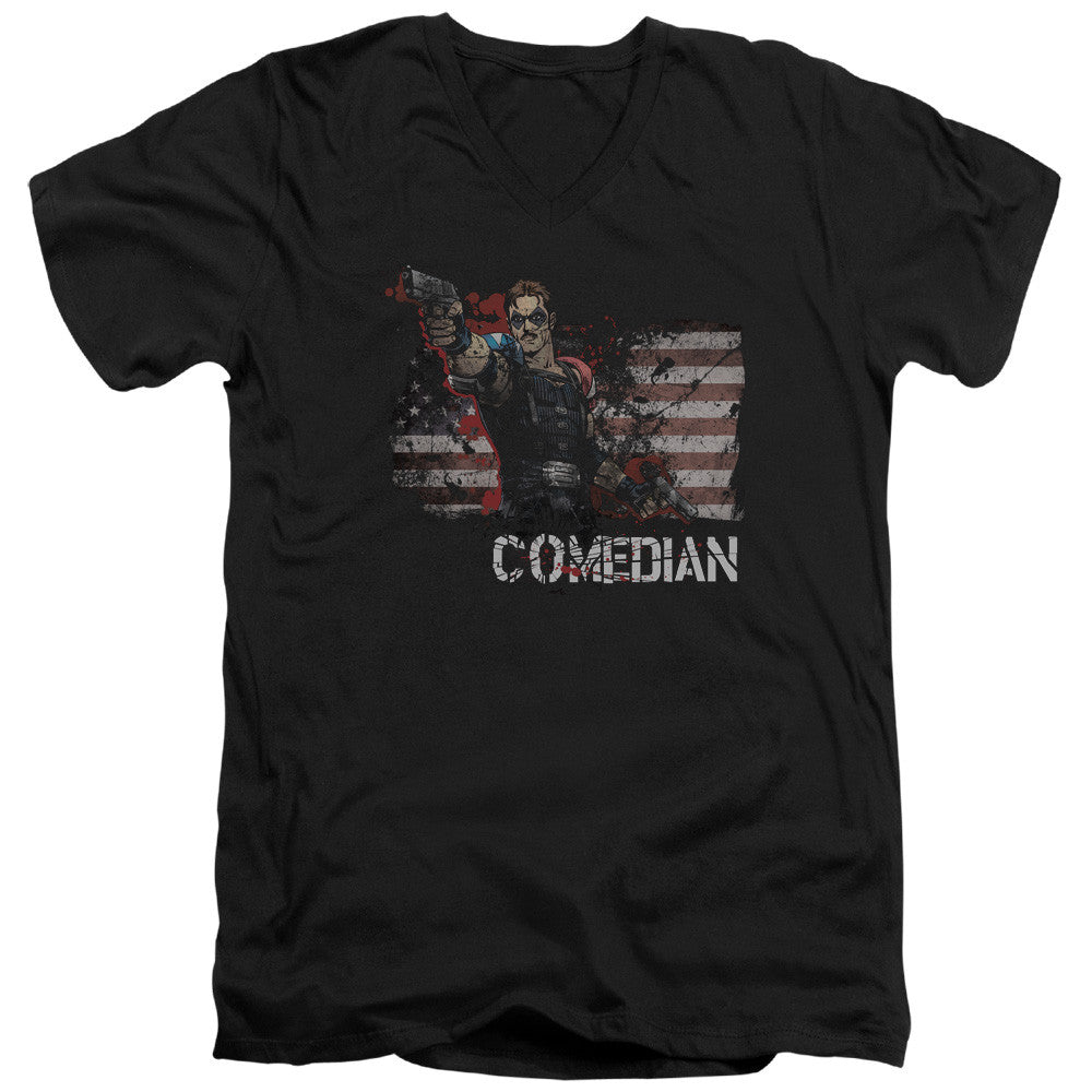 Adult Slim Fit V Neck