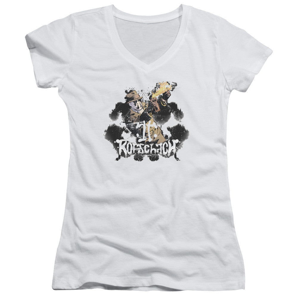 Juniors Sheer Cap Sleeve V-Neck