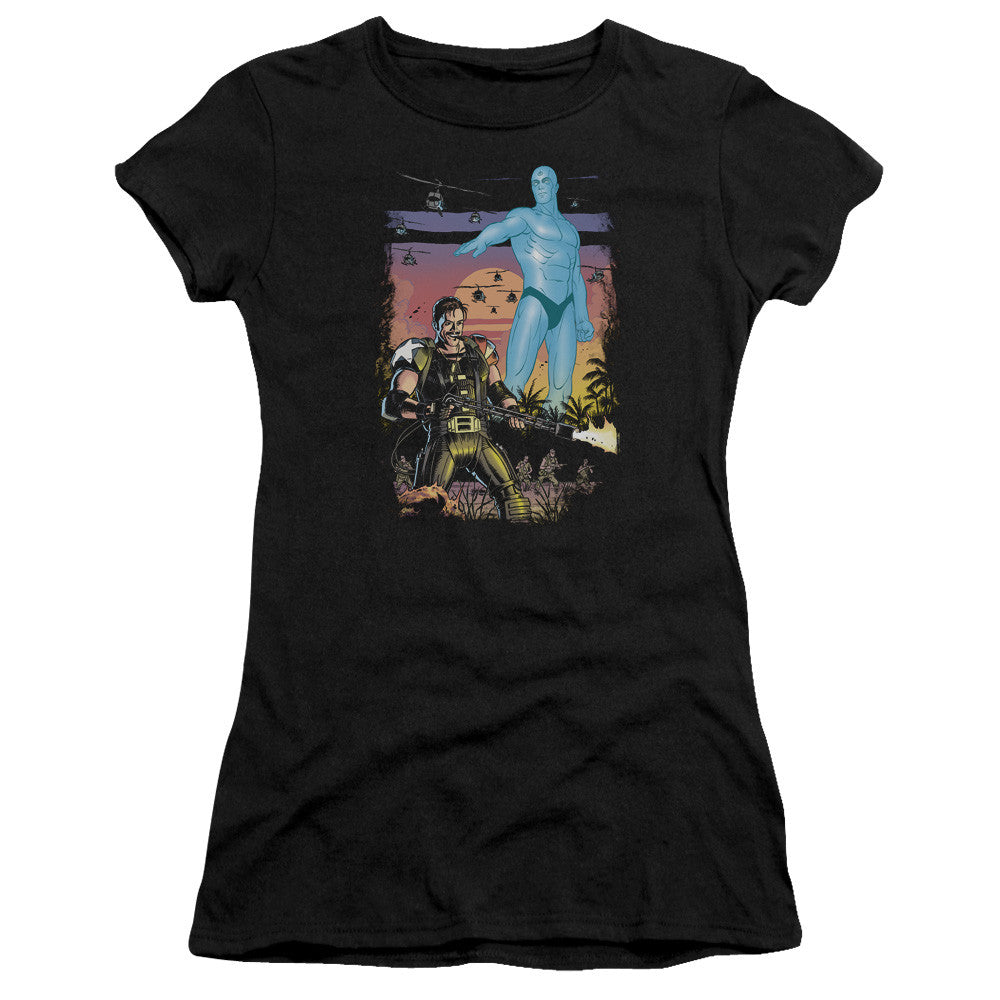 Juniors Sheer Cap Sleeve