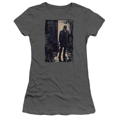 Juniors Sheer Cap Sleeve