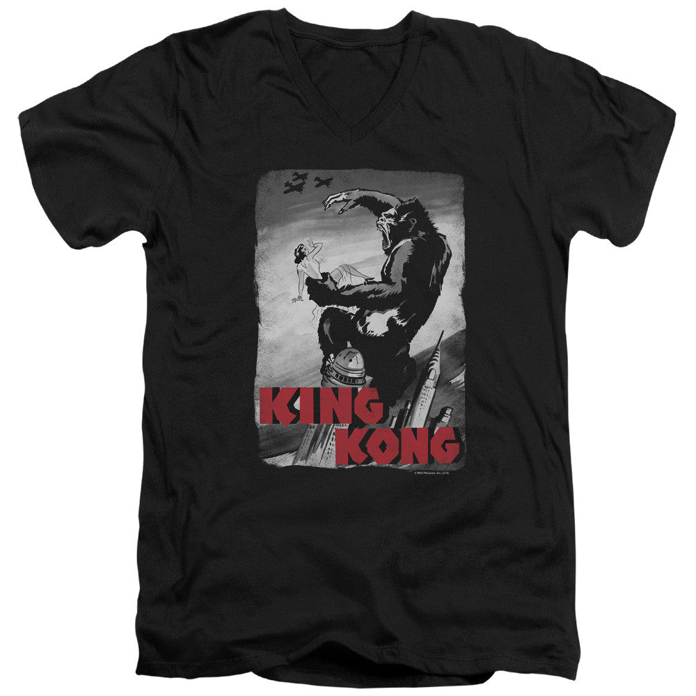 Adult Slim Fit V Neck