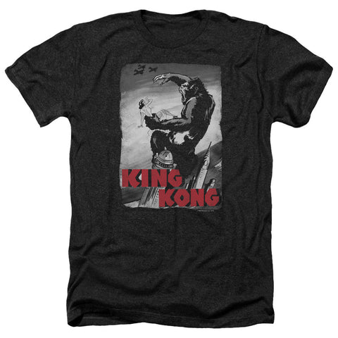 Adult Regular Fit Heather Short Sleeve