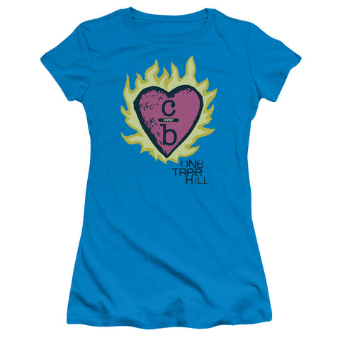 Juniors Sheer Cap Sleeve