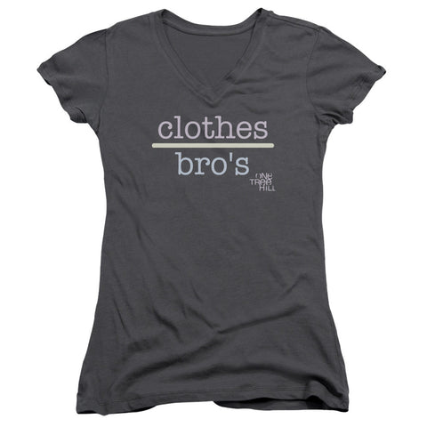 Juniors Sheer Cap Sleeve V-Neck