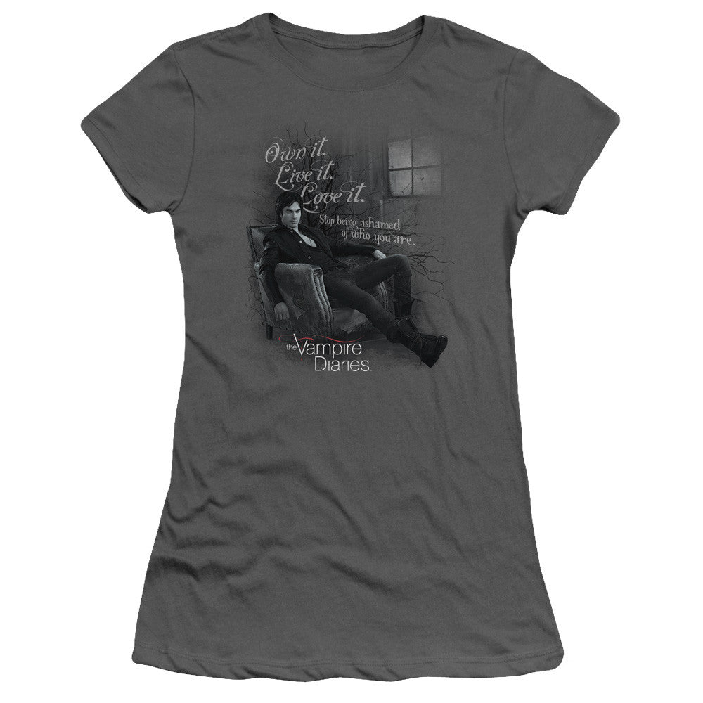 Juniors Sheer Cap Sleeve