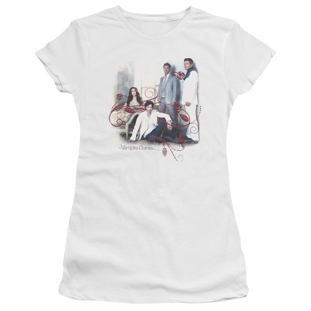 Juniors Sheer Cap Sleeve