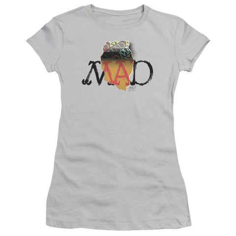 Juniors Sheer Cap Sleeve