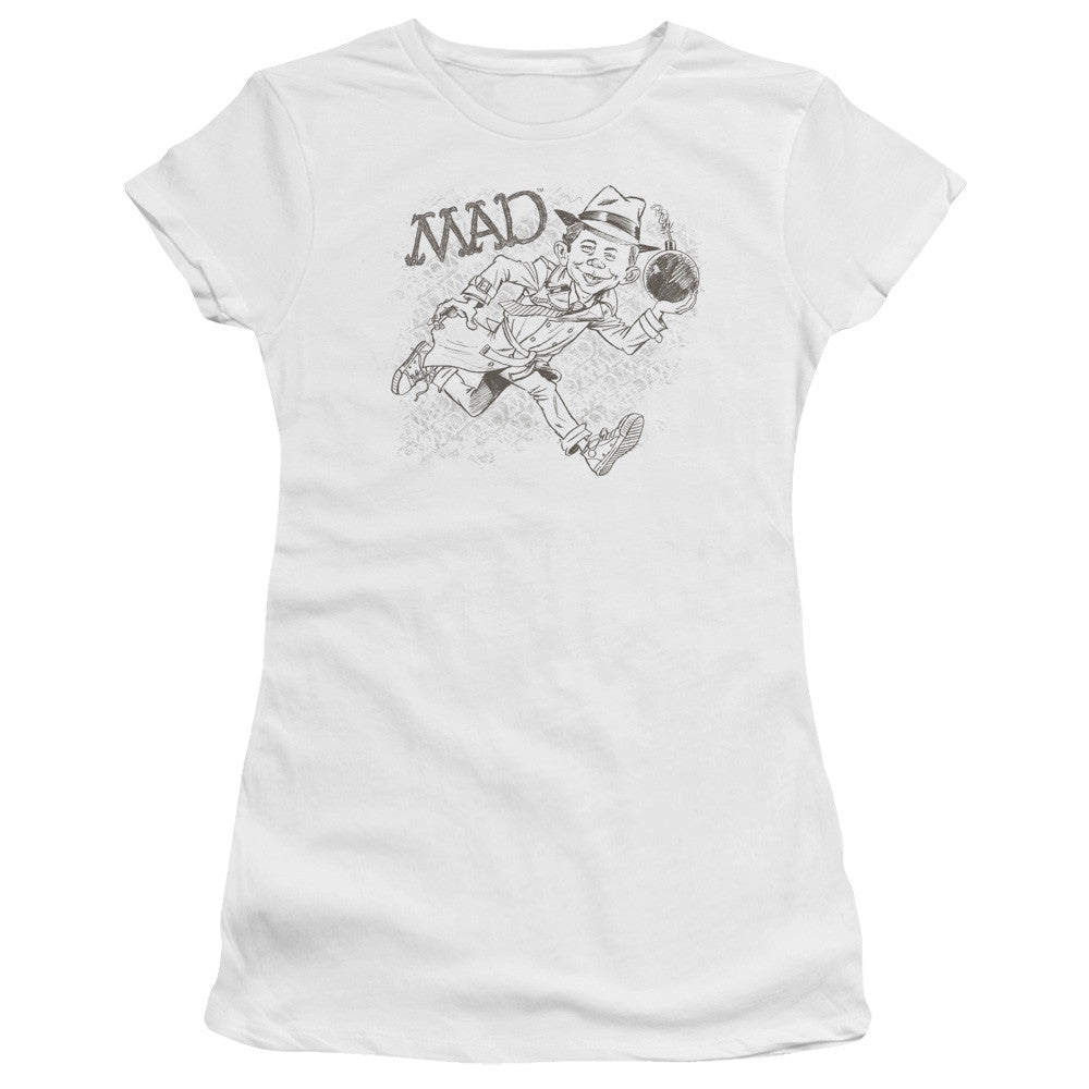 Juniors Sheer Cap Sleeve