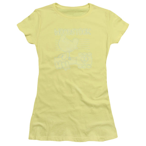 Juniors Sheer Cap Sleeve