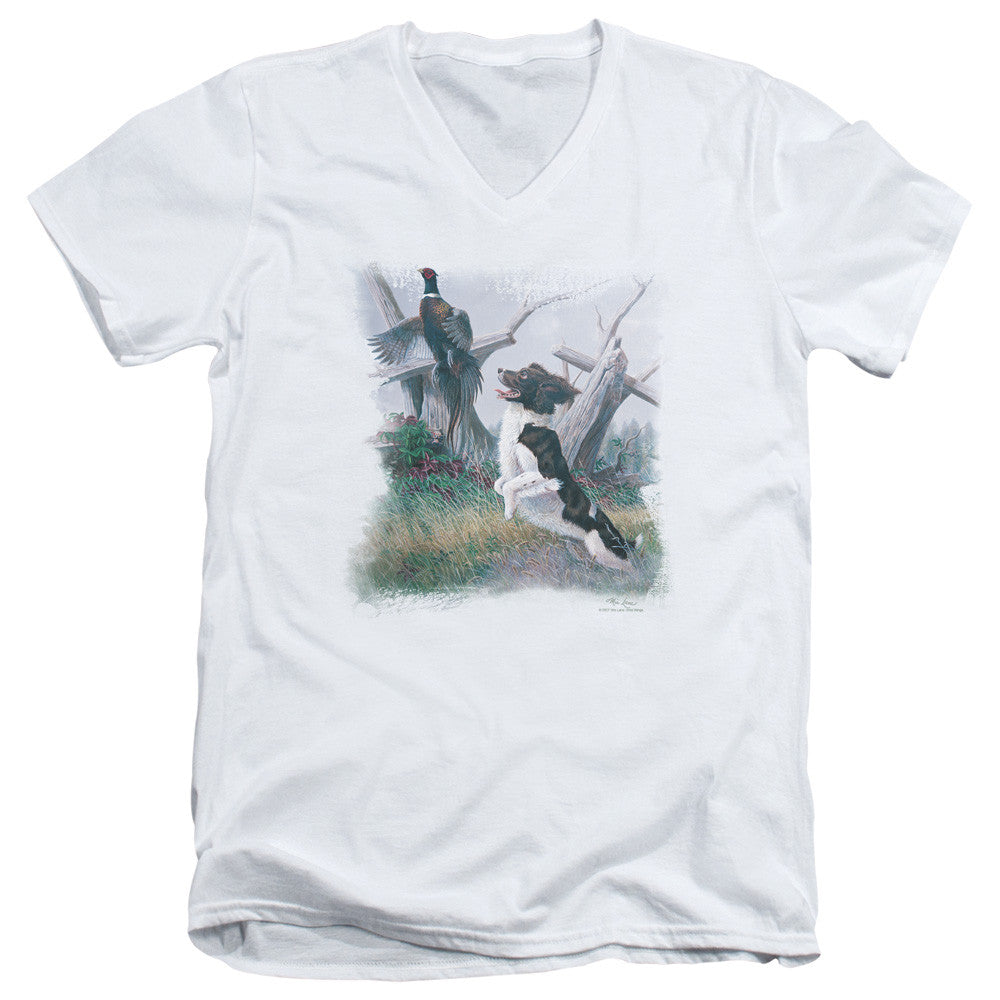 Adult Slim Fit V Neck