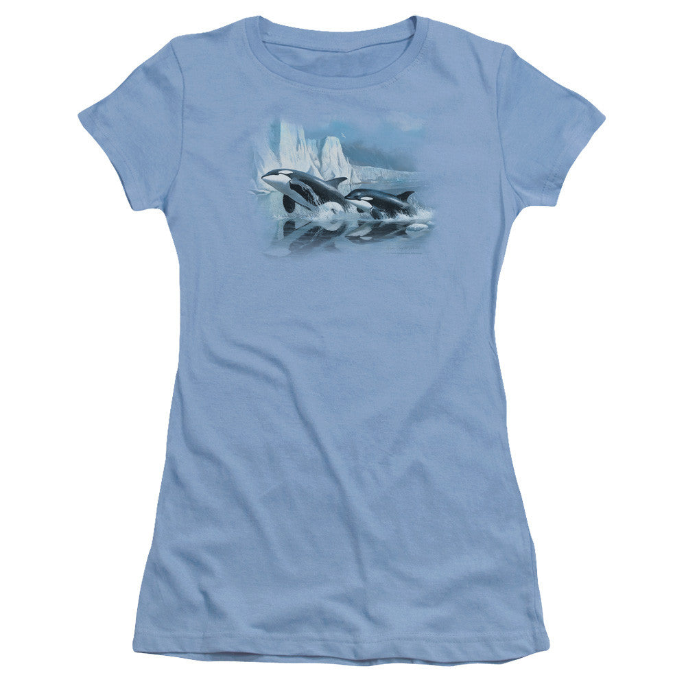 Juniors Sheer Cap Sleeve