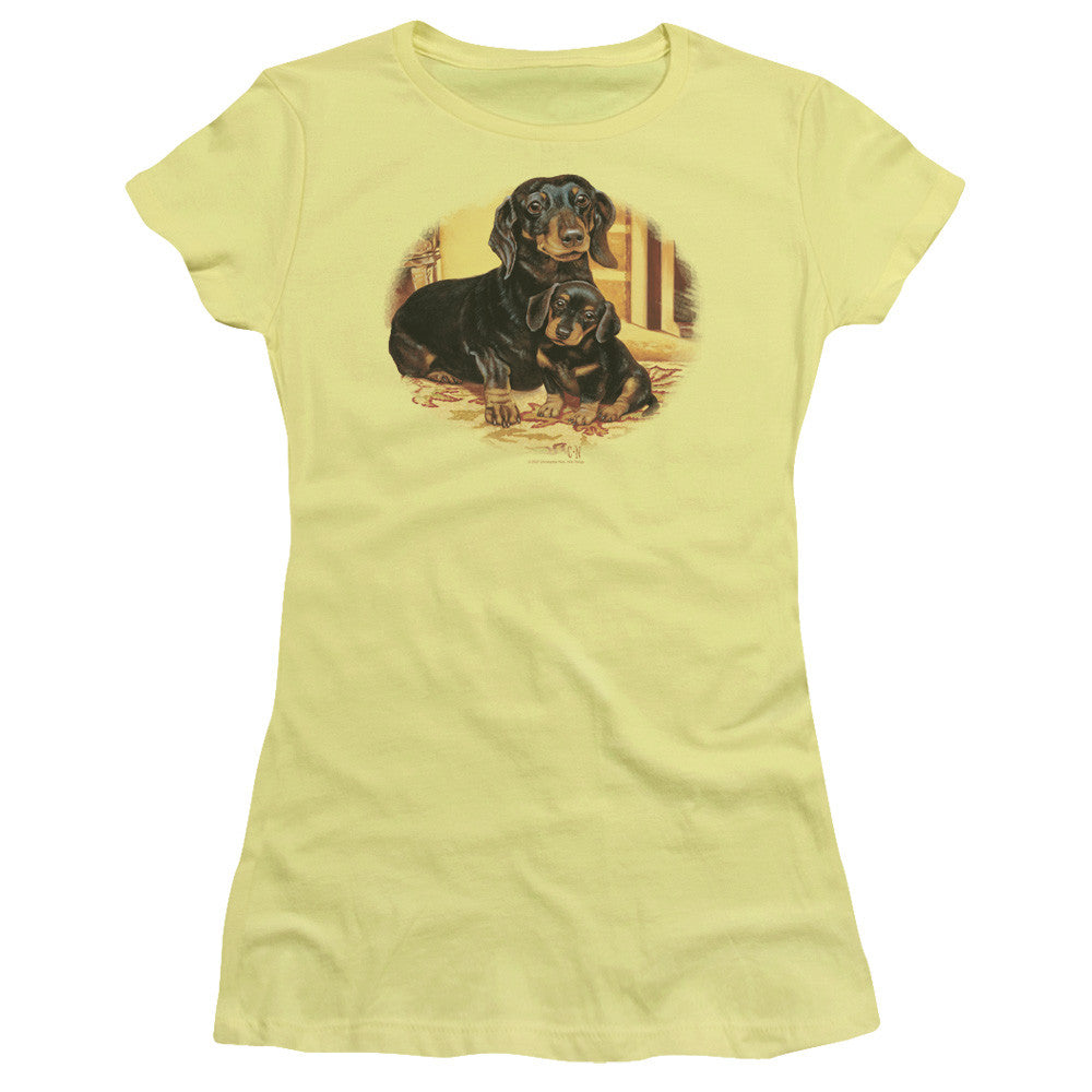 Juniors Sheer Cap Sleeve