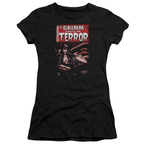 Juniors Sheer Cap Sleeve